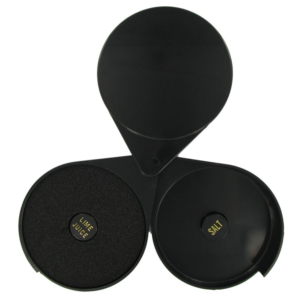 Black 2-Tier Margarita Glass Rimmer