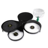 Black 3-Tier Salt & Sugar Glass Rimmer