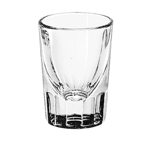 Fluted 2 oz Whiskey Glass