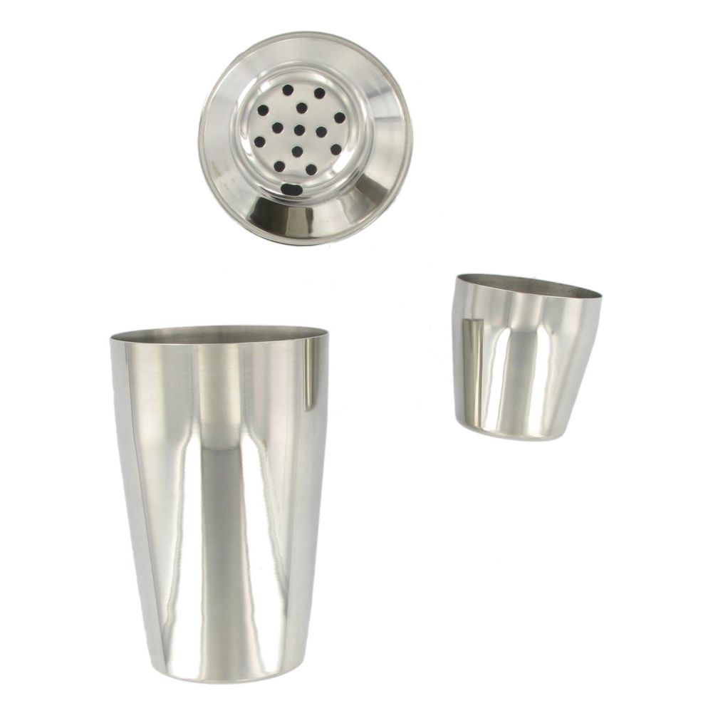 American Metalcraft 3-Piece S/S 28 Oz Cocktail Shaker