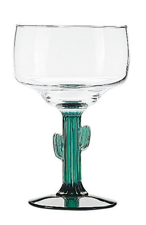 Libbey&reg; 12 oz Cactus Margarita Glass w/ Juniper Stem