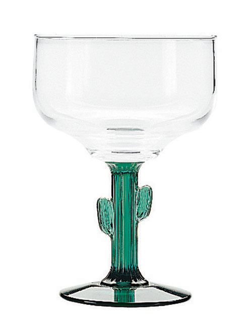 Libbey 16 oz Cactus Margarita Glass w/ Juniper Stem
