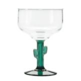 Libbey 16 oz Cactus Margarita Glass w/ Juniper Stem