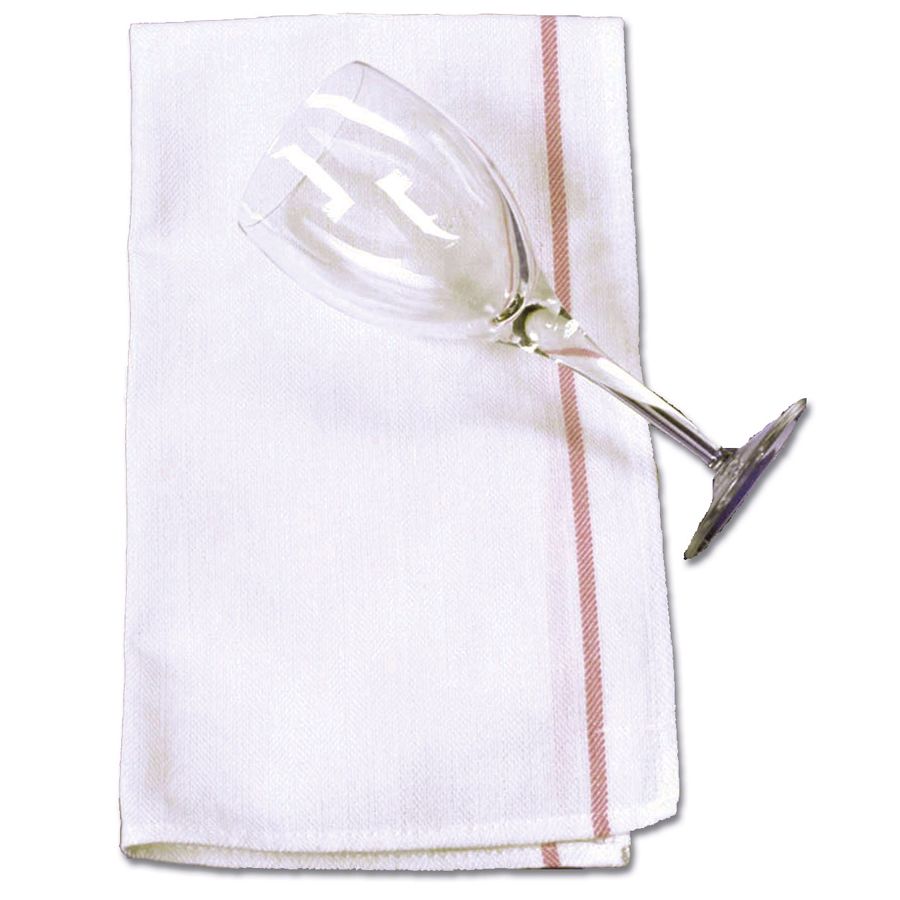 Arden Benhar Mills Striped Herringbone 14 x 24 Bar Towel