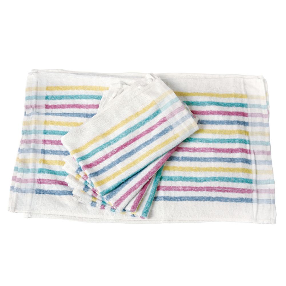 Chef Revival&reg; Multi-Stripe Terry Cloth Towel