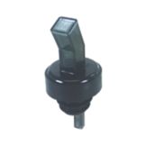 Spill-Stop Smoke/Black BAN-M&reg; Screened Pourer