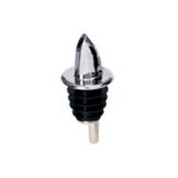 Spill-Stop Chrome Plastic Pourer