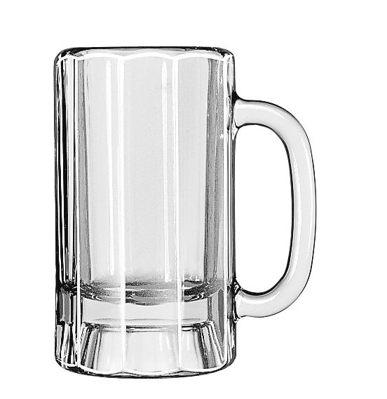Paneled Mug, 14 oz