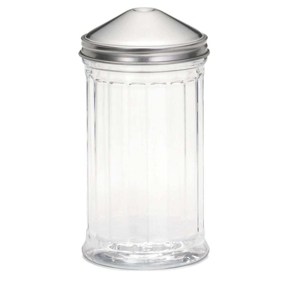 Tablecraft 12 oz Lexan Pourer w/ S/S Center Pour Top