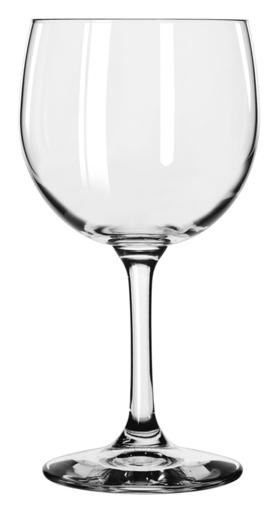 Libbey Bristol Valley Sheer Rim / D.T.E. 13.5 oz Round Wine Glass