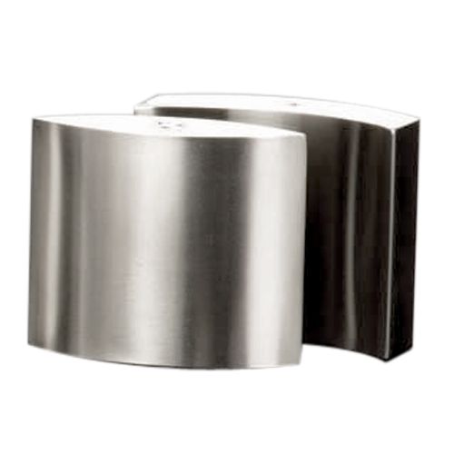 American Metalcraft Oval S/S Salt And Pepper Shaker Set w/ Base