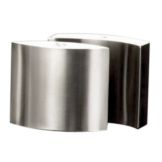American Metalcraft Oval S/S Salt And Pepper Shaker Set w/ Base