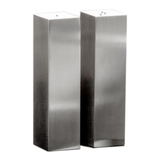 American Metalcraft Tall Triangular S/S Salt And Pepper Shaker Set
