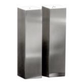 American Metalcraft Tall Triangular S/S Salt And Pepper Shaker Set