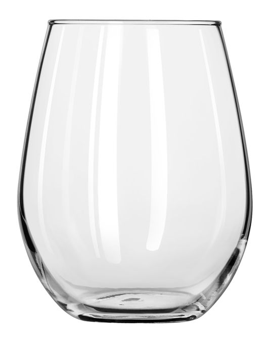 Libbey 11.75 Oz. Stemless White Wine Glass