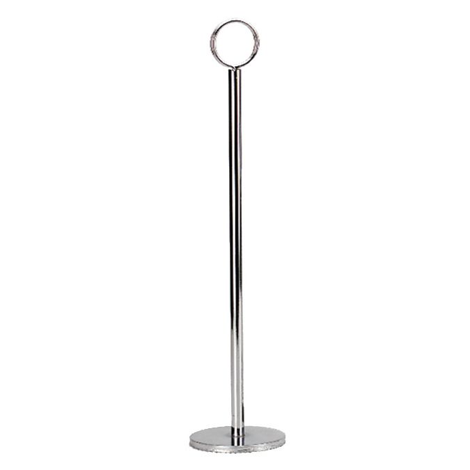 Adcraft&reg; 12" Chrome Plated Number Stand