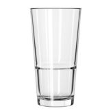 Restaurant Basics&reg; DuraTuff&reg; Stacking 17 oz Pub Glass