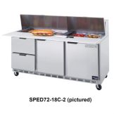 Beverage-Air Elite Series&trade; 72" Counter with (2) Drawers