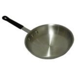 Natural Finish Aluminum 10" Fry Pan w/ Insulated Handle
