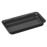 Delfin 3 Qt. Black Rectangular Market Bowl