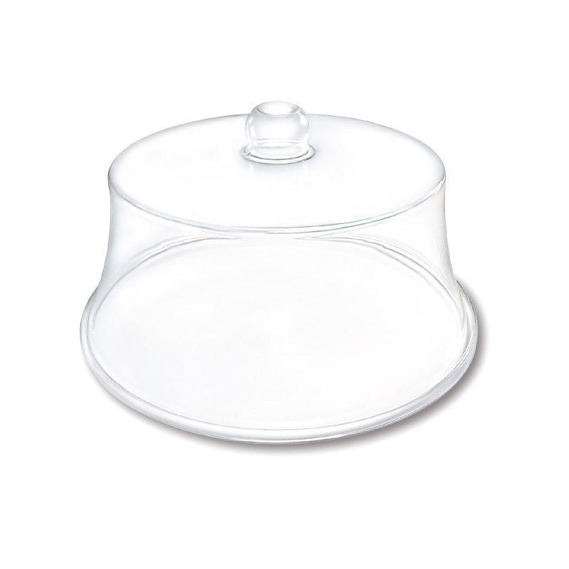 Delfin 13" x 6" Clear Flat Top Dome