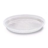 Delfin 13" x 1" Clear Round Prism Tray