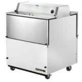 True&reg; Dual Sided S/S and White Vinyl 13.8 Cu Ft Milk Cooler