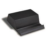 Delfin 24" x 30" x 9" Black Rectangular Riser