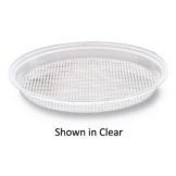 Delfin 13" x 1" Black Round Prism Tray