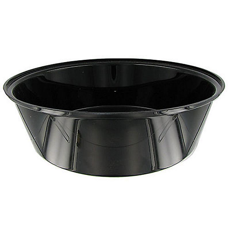 Acrylic Ice Bowl, Black, 13" x 4" DEEP