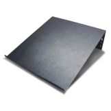 Delfin 24" x 27" x 8" Black Adjustable Slant Riser