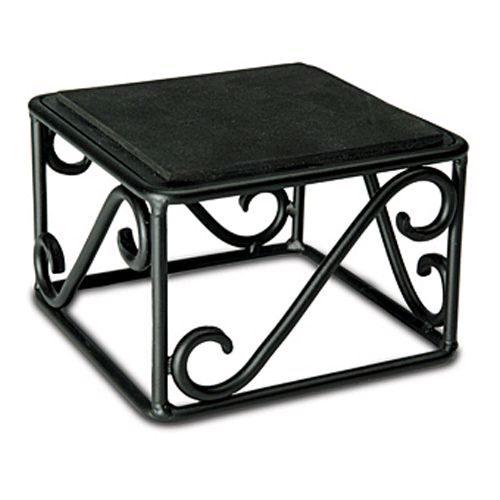 Delfin 6" x 4" Santa Fe Steel Cube Riser