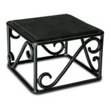 Delfin 6" x 4" Santa Fe Steel Cube Riser