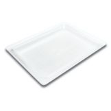Delfin 12" x 10" x 1" Clear Rectangular Prism Tray
