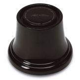 Delfin 5.5" x 5.5" x 3.75" Black Round Pedestal
