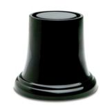 Delfin 5.5" x 5.5" x 4.75" Black Round Pedestal