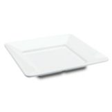 Delfin 12" x 12" x 1.5" White Pacific Rim Square Tray