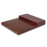 Delfin Mahogany ABS Plastic 20" x 10" Straight 2 Step Riser