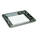 Delfin 12" x 10" x 1.5" White Sorrento Tray