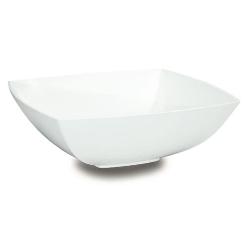 Delfin 5 Qt. White Square Element Bowl