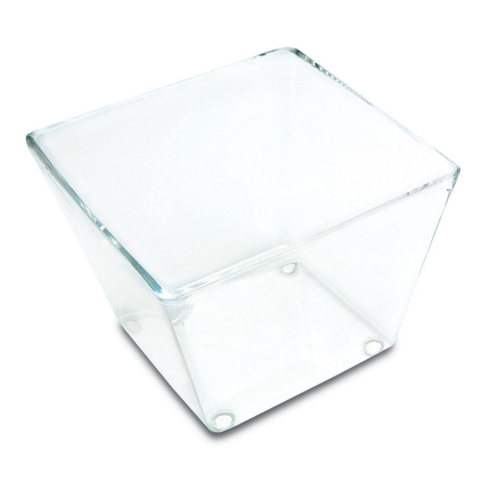 Delfin 0.5-Gallon Clear Square Amphora Base