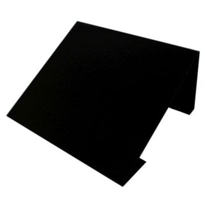 Deli Riser w/ Rubber Feet, Anodized Black Aluminum, 7 x 5 x 3"