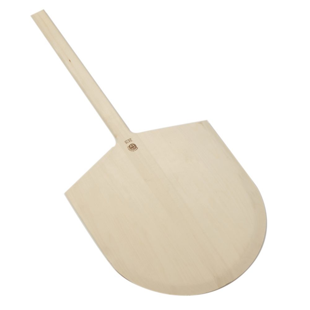 American Metalcraft 18" X 17" Wooden Pizza Peel