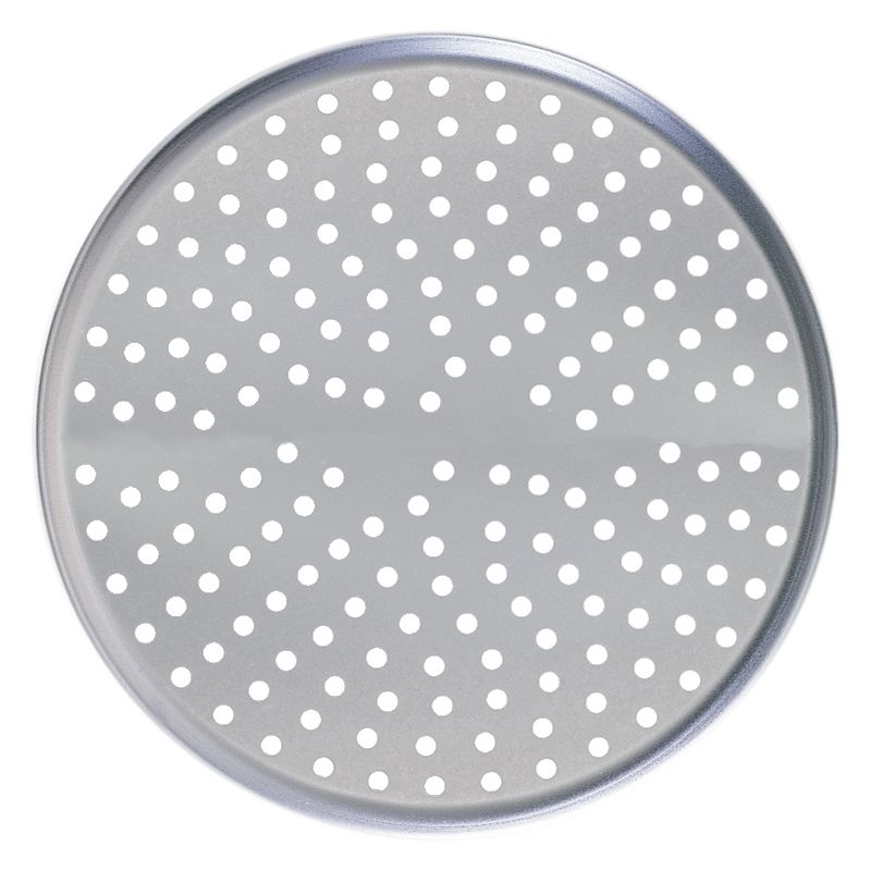 American Metalcraft Perforated Coupe Style 16" Aluminum Pizza Pan