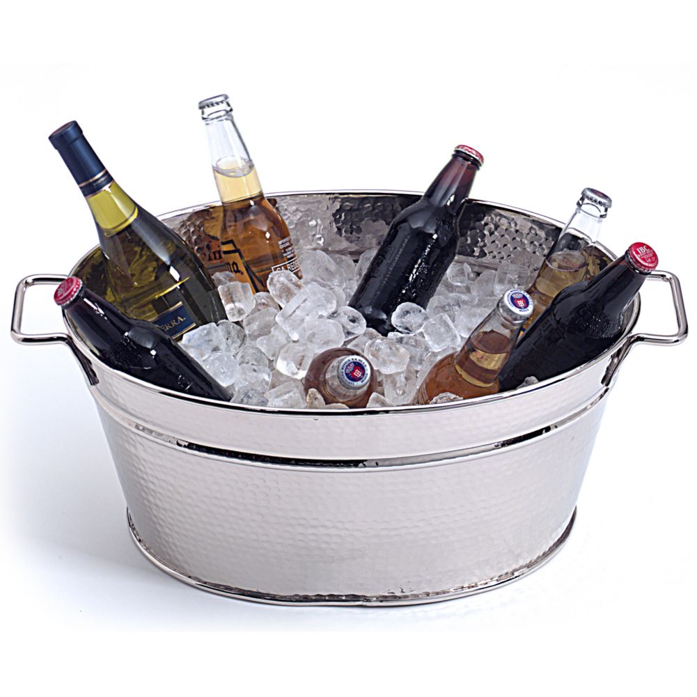 American Metalcraft Hammered S/S Party Tub