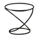 American Metalcraft Ironworks&trade; Black Iron Swirl Pizza Stand