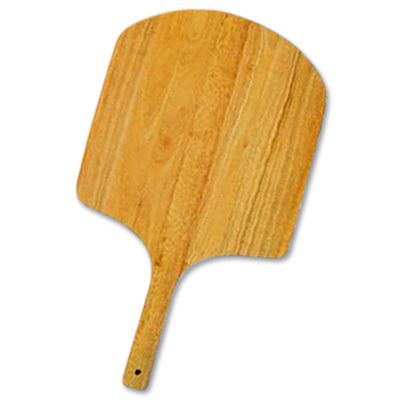 Allied Metal 14" x 16" Wood Peel with Short Handle