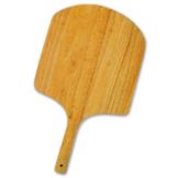Allied Metal 14" x 16" Wood Peel with Short Handle