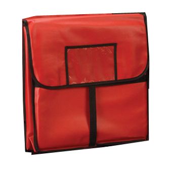 American Metalcraft 20 x 20" Red Standard Pizza Delivery Bag