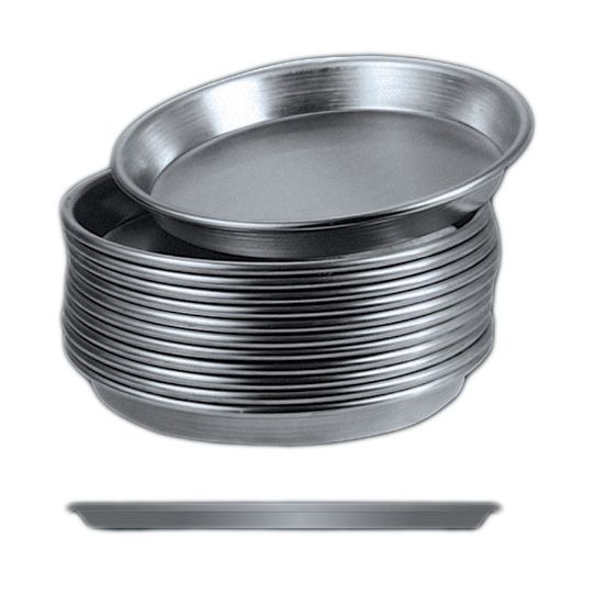 American Metalcraft Hard Coated Tapered Aluminum 14" Pizza Pan